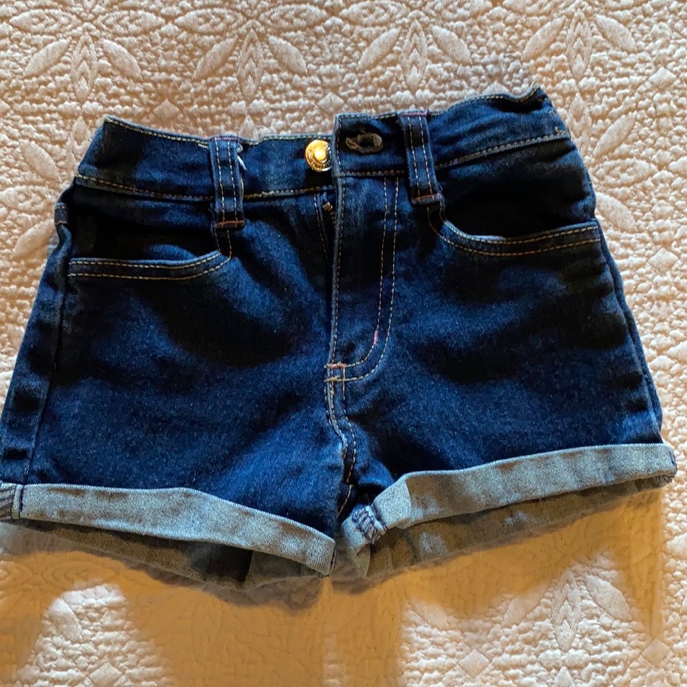 2T denim shorts